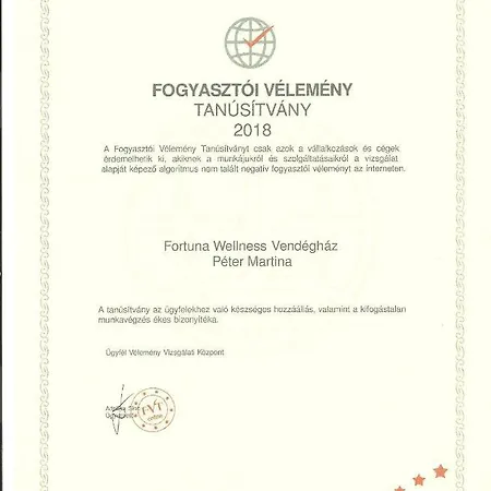 Fortuna Wellness Vendeghaz Πανσιόν Abádszalók